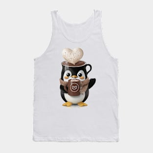 Hot chocolate lover penguin Tank Top